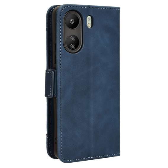 Pattintható tok a Xiaomi Redmi 13C / Poco C65, Card Slot, kék