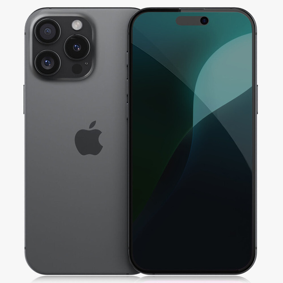 2x edzett adatvédelmi üveg az iPhone 16 Pro Max-hoz, ERBORD 9H Easy App Anti-Peep
