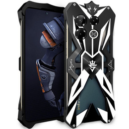 Páncélozott tok Infinix Note 40 Pro, Aluminum Alloy, fekete