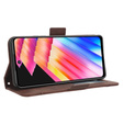 Pattintható tok a Infinix Hot 30, Card Slot, barna
