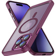 Tok iPhone 14 Pro Max, ERBORD Impact Guard, MagSafe, bordó