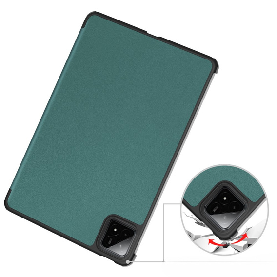 Tok Xiaomi Pad 7 / 7 Pro, Smartcase, zöld