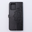 Pattintható tok a Motorola Moto G54 5G, Mandala, fekete