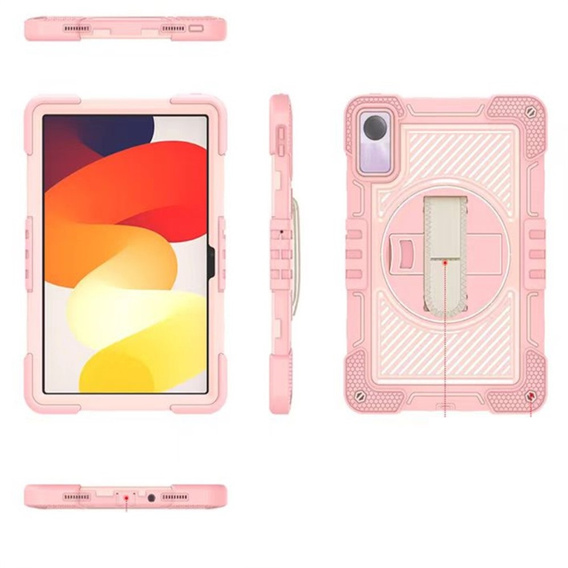 Tok Xiaomi Redmi Pad SE 11", Armoured Protective, rózsaszín