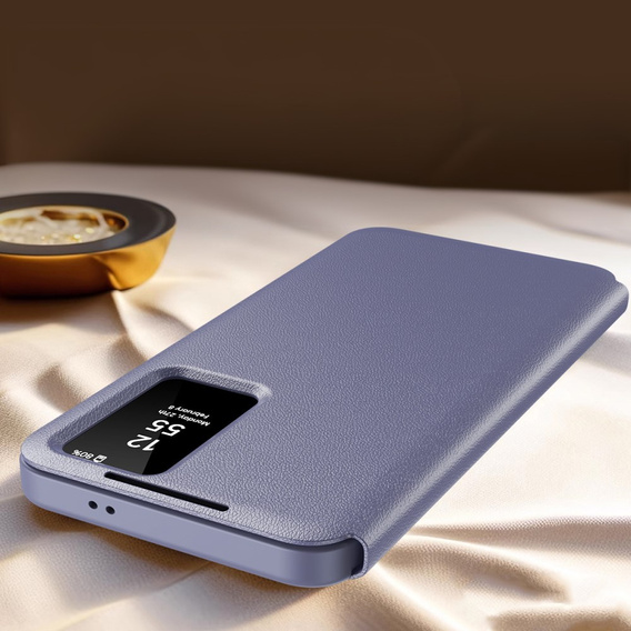 Flip tok Samsung Galaxy A55 5G, Smart View Wallet, lila