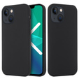 Telefontok a iPhone 14, Silicone MagSafe, fekete