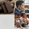 CASEME tok Samsung Galaxy S20 FE, Leather Wallet Case, barna
