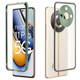 Tok az Realme 11 Pro 5G / Pro+ 5G, Frame Case, zöld
