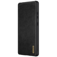 NILLKIN flip tok Samsung Galaxy S25 Ultra, CamShield Qin Pro, bőr, fekete