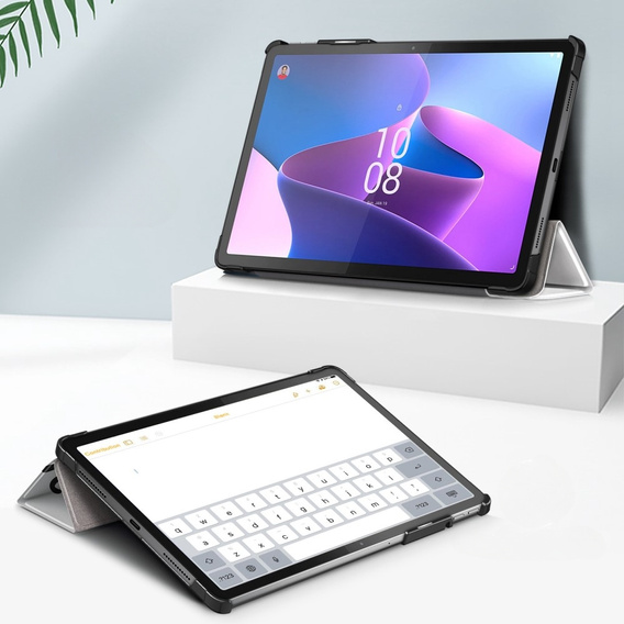 Tok Lenovo Tab P11 Pro Gen 2 TB132FU TB132XU 11.2", pánttal, sleeping cat