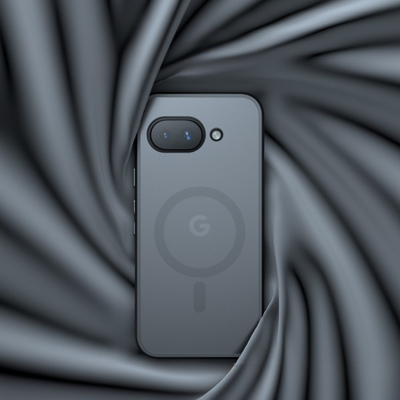 Tok Google Pixel 9A-hoz, MagSafe, ERBORD Matt Case, fekete