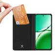 Dux Ducis Telefontok a Oppo Reno 12F / Oppo Reno 12FS, Skinpro, fekete