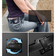 Páncélozott tok Samsung Galaxy Z Flip 5 5G készülékhez, Dexnor Clip Holder, lila