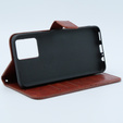 Pattintható tok a Motorola Moto G54 5G, Crazy Horse Wallet, barna