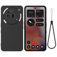 Telefontok a Nothing Phone 3a Pro, Silicone Lite, fekete