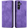Telefontok a Samsung Galaxy A55, ERBORD Vintage, lila + üveg a képernyőhöz