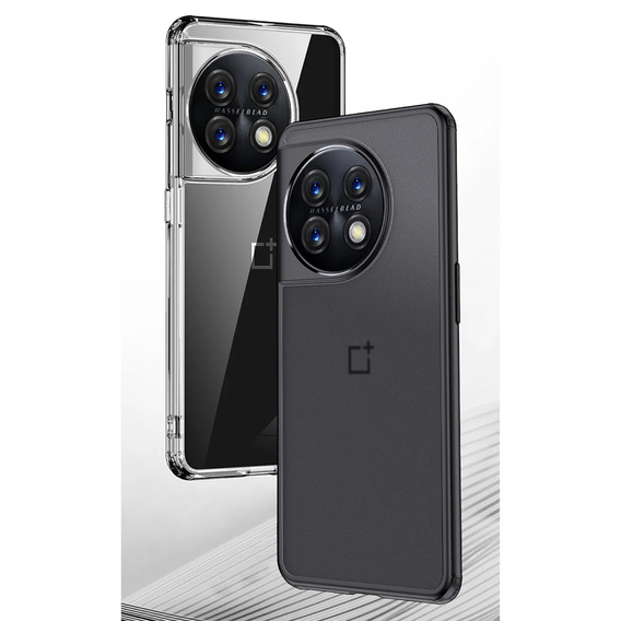 Telefontok a OnePlus 11 5G, Fusion Hybrid, átlátszó / fekete