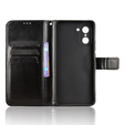 Pattintható tok a OnePlus Nord CE5, Crazy Horse Wallet, fekete