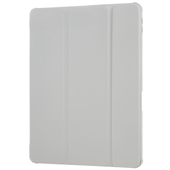Tok iPad 10.2 2021 / 2020 / 2019, Smartcase Hybrid, tolltartó résszel, szürke