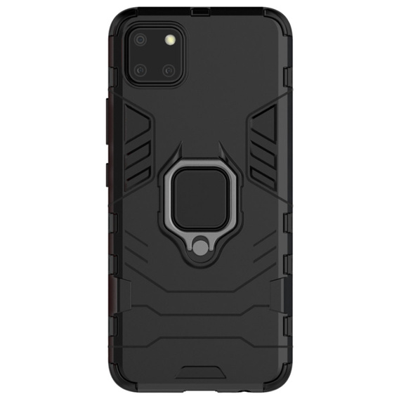 Telefontok a Realme C11 2021, Kickstand Ring, fekete