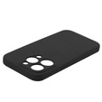 Telefontok a iPhone 15 Pro, Silicone Lite, fekete