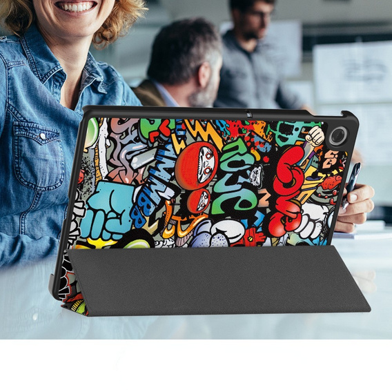 Tok Lenovo Tab TB311FU, Smartcase, graffiti