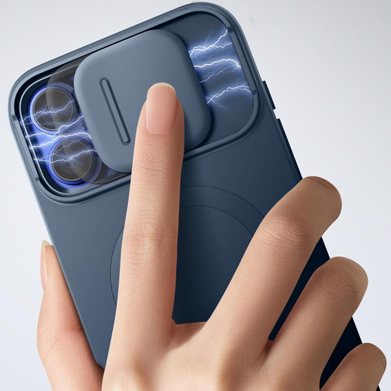 Tok iPhone 12 / 12 Pro készülékhez, Suritch Shockproof, MagSafe, fekete