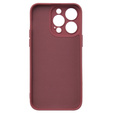 Telefontok a iPhone 15 Pro Max, Silicone Lite, piros