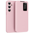 Flip tok Samsung Galaxy A56 5G, Smart View Wallet, rózsaszín
