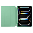 Tok Apple iPad Pro 13" 7 gen. 2024 (A2925, Smartcase tolltartóval, zöld