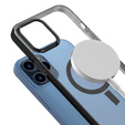 Telefontok a iPhone 13 Pro Max, ERBORD Hybrid MagSafe Case, kék