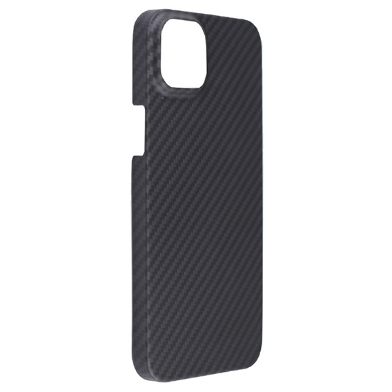 Tok iPhone 13, Aramid Fiber Cover, fekete