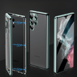 Tok Samsung Galaxy S23 Ultra, Magnetic Dual Glass, zöld