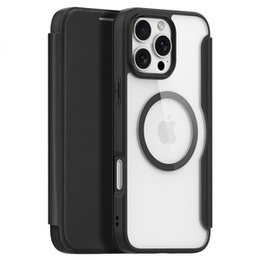 Dux Ducis Telefontok a iPhone 16 Pro, Skin X Pro, MagSafe, fekete