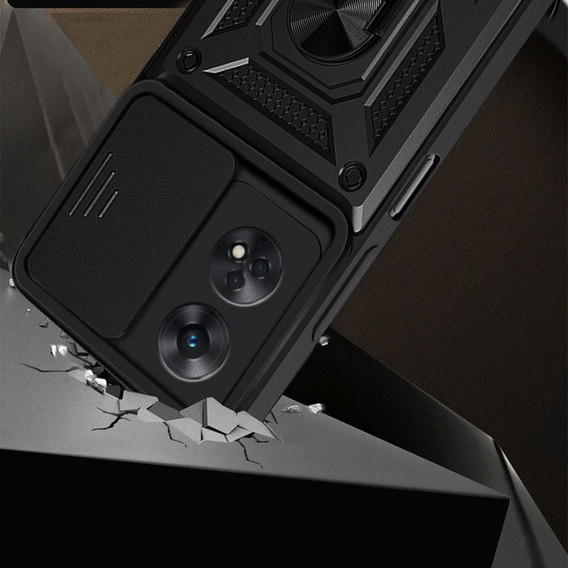 Telefontok a Oppo Reno8 T, CamShield Slide, fekete