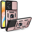 Telefontok a Oppo A78 4G, CamShield Slide, rózsaszín rose gold