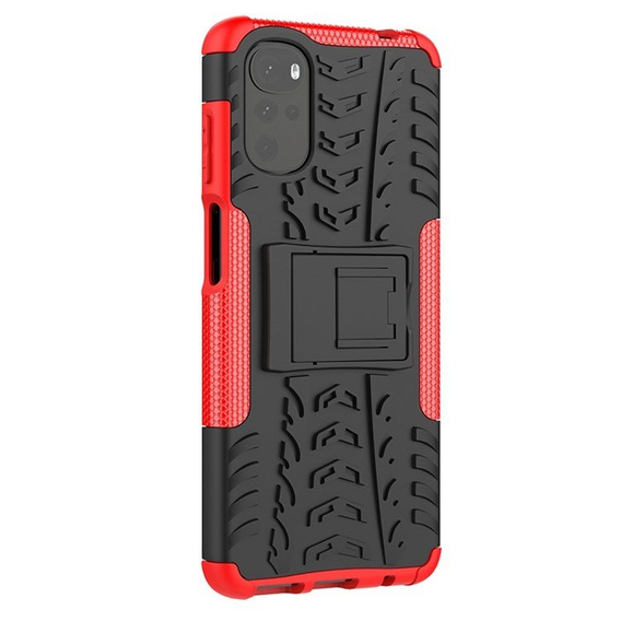 Telefontok a Motorola Moto G22, Tire Armor, piros