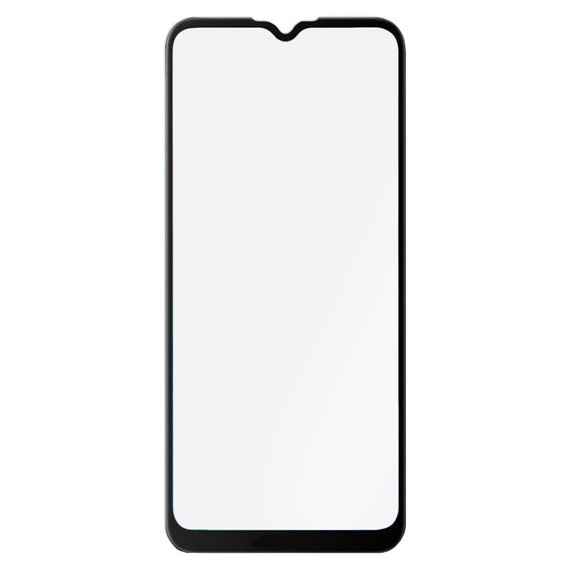 3D edzett üveg Nokia C21 Plus készülékhez, fekete