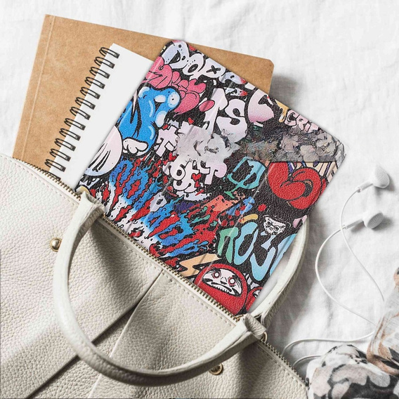 Tok Lenovo Tab P11 Pro Gen 2 TB132FU TB132XU 11.2", pánttal, graffiti