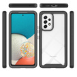 Tok Samsung Galaxy A53 5G készülékhez, Shockproof, fóliával, kék