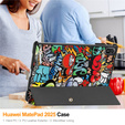 Smartcase nyomtatással Huawei MatePad 11.5 2025 készülékhez