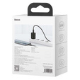 Baseus Super Si PD 25 W USB-C hálózati töltő + USB-C kábel, fekete