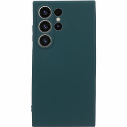 Telefontok a Samsung Galaxy S24 Ultra, Silicone Lite, zöld