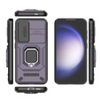 Telefontok a Samsung Galaxy S24, KickStand Camera Lens, lila