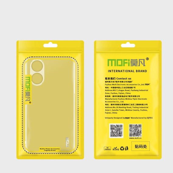 MOFI tok az Oppo Reno8 T 4G, vékony, átlátszó