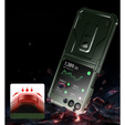 Páncélozott tok Samsung Galaxy Z Flip 5 5G készülékhez, Dexnor Clip Holder, zöld