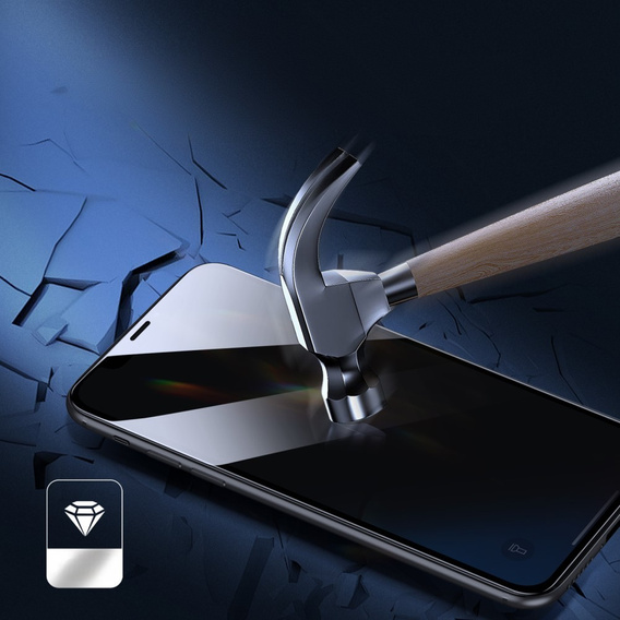 Dux Ducis Anti Spy edzett üveg iPhone XR / 11 készülékhez