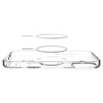 Spigen Ultra Hybrid MagSafe tok iPhone 17 készülékhez, fagyos fehér