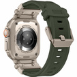 ERBORD ProTech szíj Apple Watch 1/2/3/4/4/5/6/7/8/9/SE/Ultra/Ultra 2 42/44/45/49MM, zöld