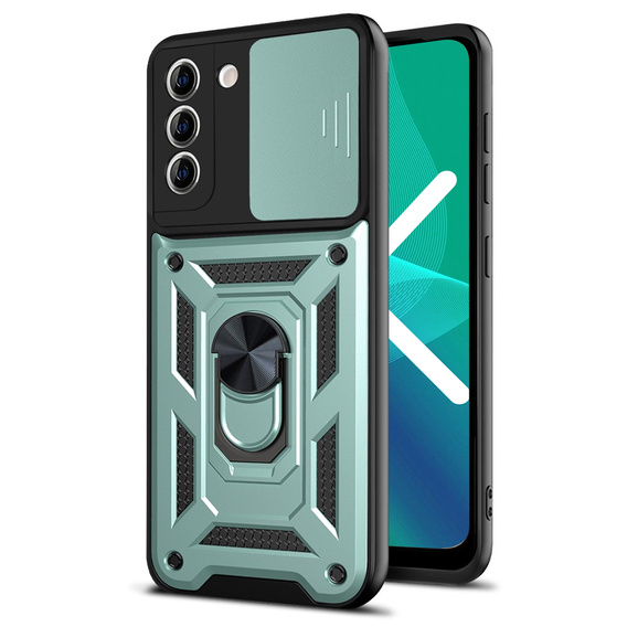 Telefontok a Samsung Galaxy S23 Plus, CamShield Slide, zöld